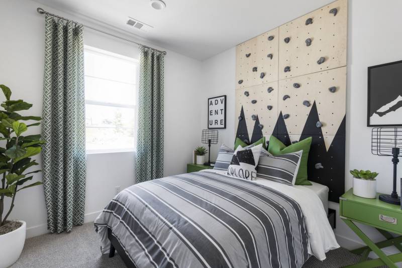 Plan 6 Model Home Bedroom